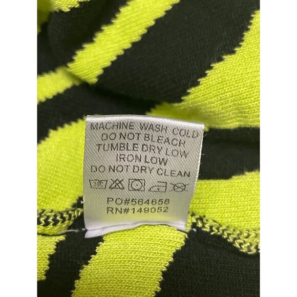 Fashion Nova Women's Wild Thing Lime Black Sweater Dress Knit Size 2X - Picture 10 of 10